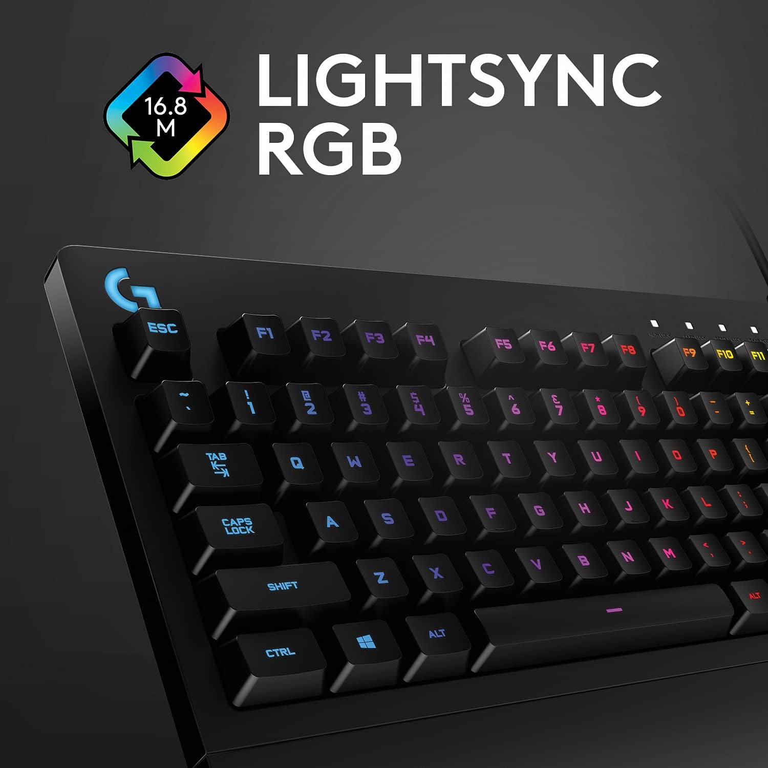 Gaming Keyboard — Wired RGB Backlit Keyboard