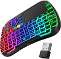 Mini keyboard (with touchpad mouse): Supports dual-mode connectivity (2.4G and 5.2) and multimedia hotkeys.